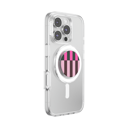 Pop of Pink Stripe — MagSafe PopGrip - US 80012