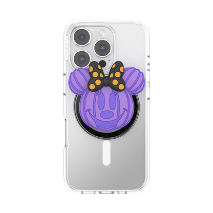 PopOut Pumpkin Minnie Mouse Purple— MagSafe PopGrip - US 59681