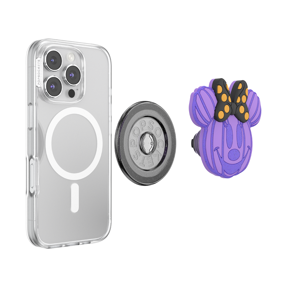 PopOut Pumpkin Minnie Mouse Purple— MagSafe PopGrip - US 12128