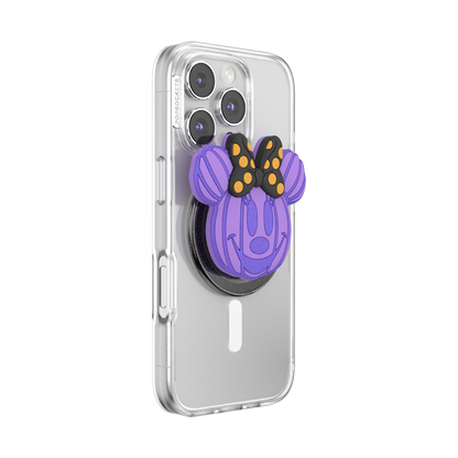 PopOut Pumpkin Minnie Mouse Purple— MagSafe PopGrip - US 18533