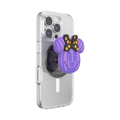PopOut Pumpkin Minnie Mouse Purple— MagSafe PopGrip - US 18533