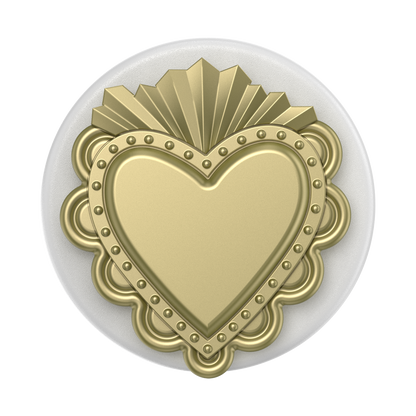 PopOut Sacred Heart Gold — MagSafe PopGrip - US 38617