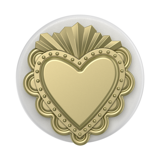 PopOut Sacred Heart Gold — MagSafe PopGrip - US 38617