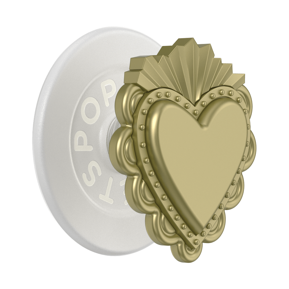 PopOut Sacred Heart Gold — MagSafe PopGrip - US 67225