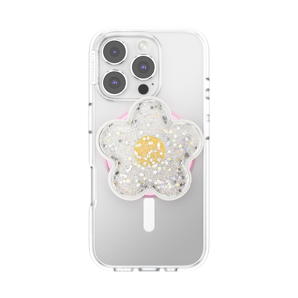 Tidepool Squishy Daisy White — MagSafe PopGrip - US 52756