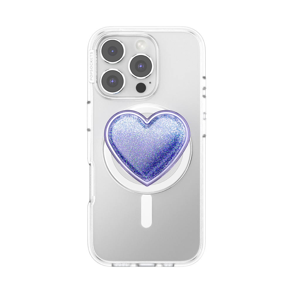 Tidepool Squishy Heart Lavender — MagSafe PopGrip - US 89236