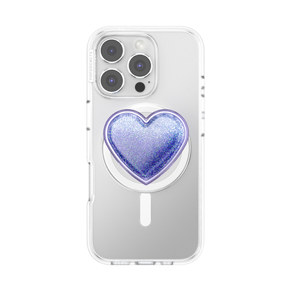 Tidepool Squishy Heart Lavender — MagSafe PopGrip - US 16150