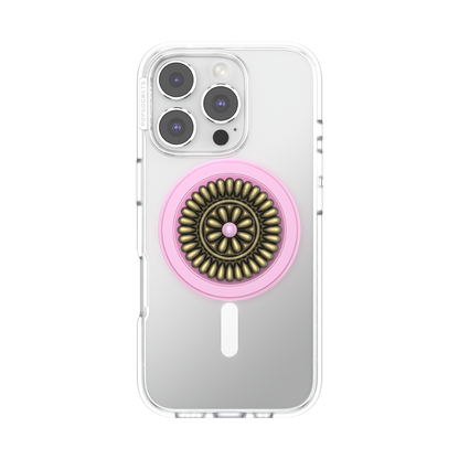 Enamel Stamped Pink — MagSafe PopGrip - US 21813