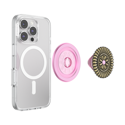 Enamel Stamped Pink — MagSafe PopGrip - US 13109