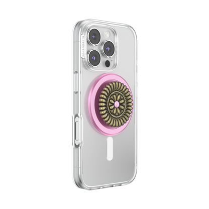 Enamel Stamped Pink — MagSafe PopGrip - US 13802