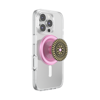 Enamel Stamped Pink — MagSafe PopGrip - US 13802