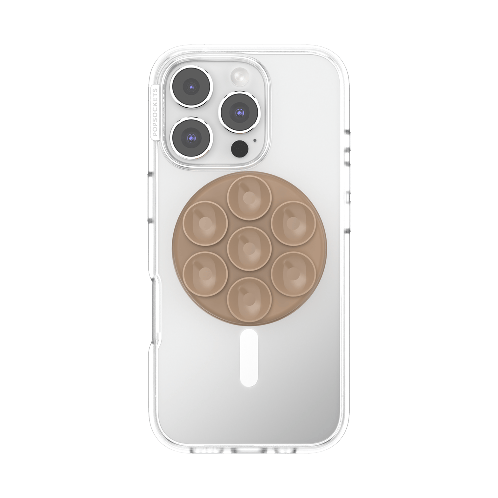 Latte— MagSafe Suck-Up Grip & Mount - US 24811