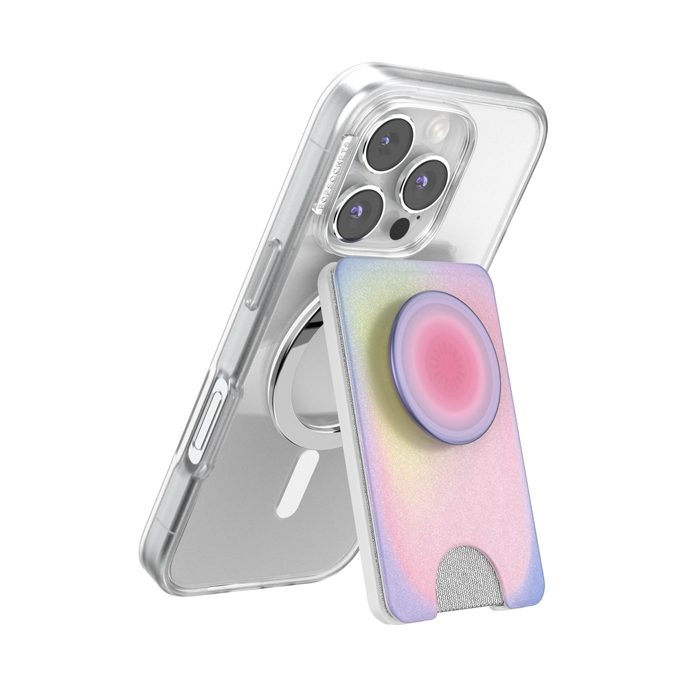 Aura — MagSafe Kick-Out PopWallet+ & Stand - US 71704