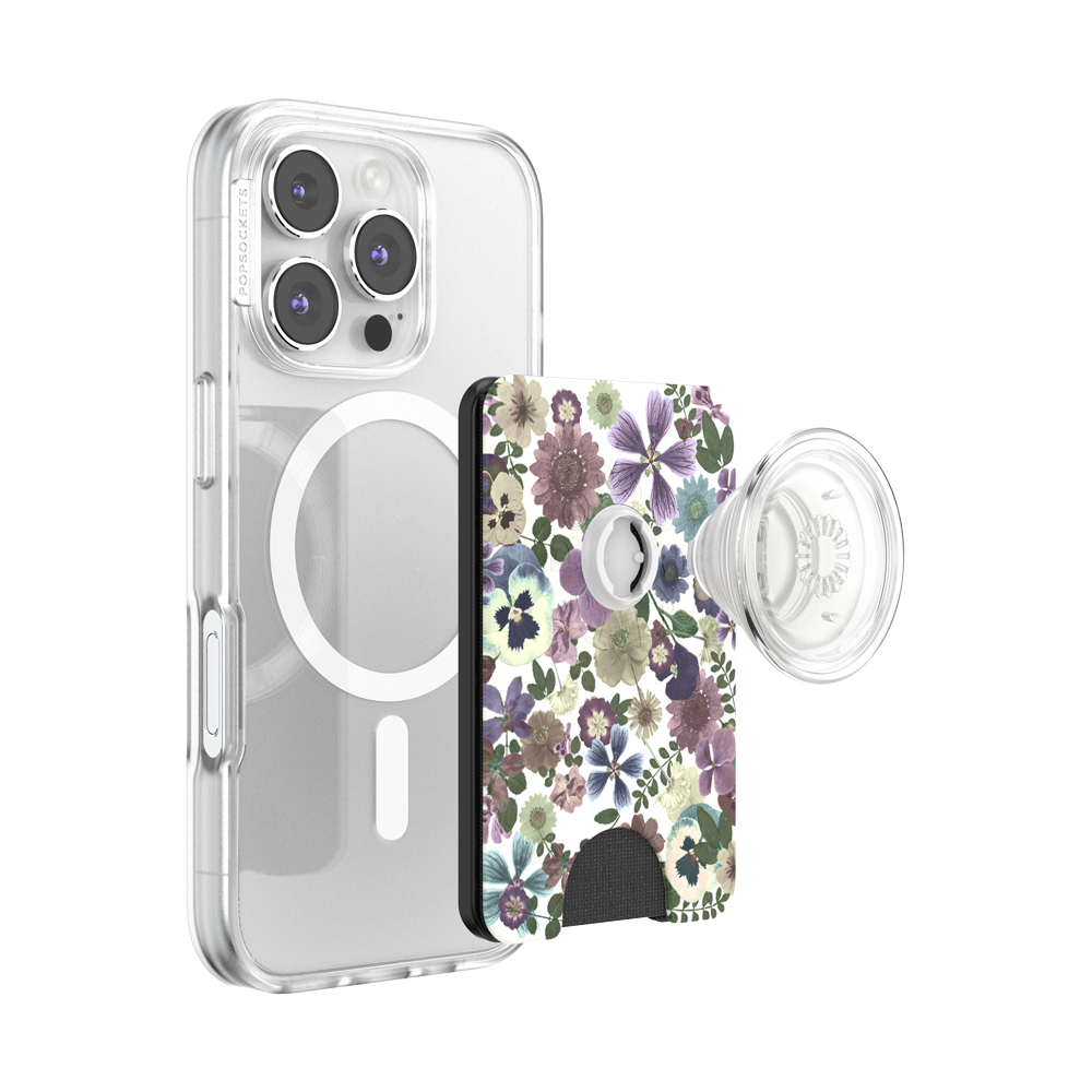Pressed Flower — MagSafe Kick-Out PopWallet+ & Stand - US 02200
