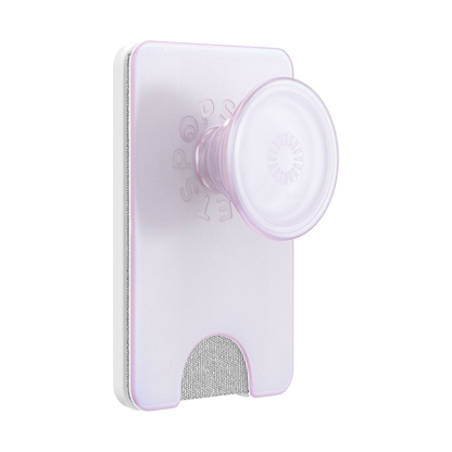 Opalescent White — MagSafe Kick-Out PopWallet+ & Stand - US 02008