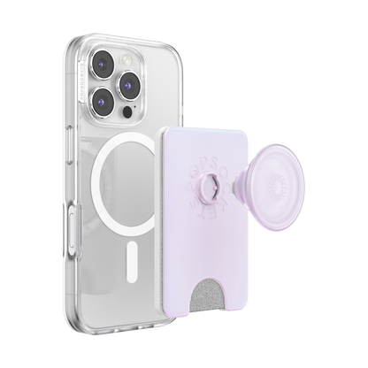 Opalescent White — MagSafe Kick-Out PopWallet+ & Stand - US 51346