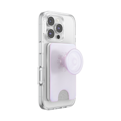 Opalescent White — MagSafe Kick-Out PopWallet+ & Stand - US 02008
