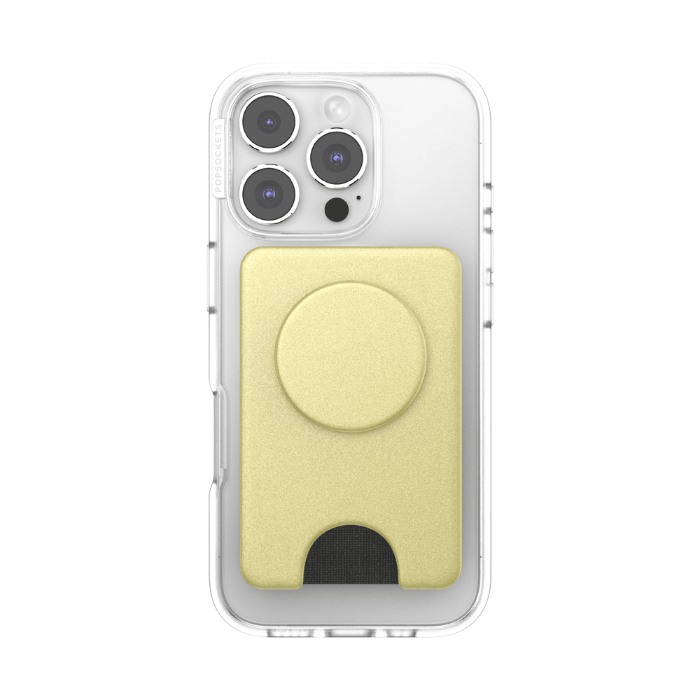 Painted Gold — MagSafe Kick-Out PopWallet+ & Stand - US 62977