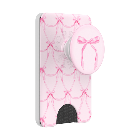 Satin Bow Blush — MagSafe PopWallet+ - US 31512