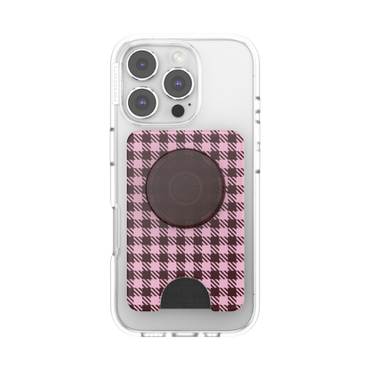 Black Cherry Gingham — MagSafe PopWallet+ - US 75910