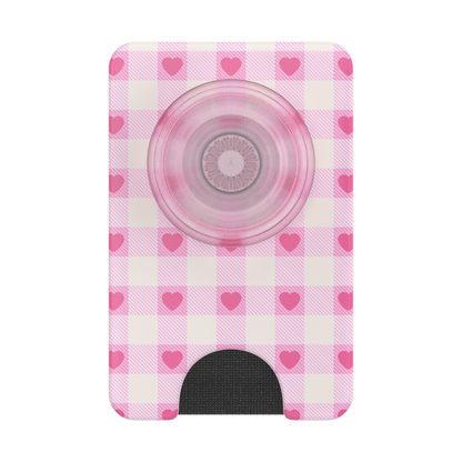 Blush Gingham — MagSafe PopWallet+ - US 06425