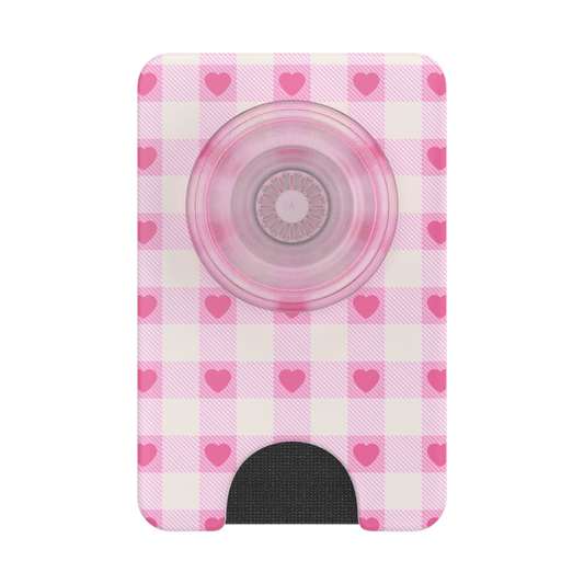 Blush Gingham — MagSafe PopWallet+ - US 06425