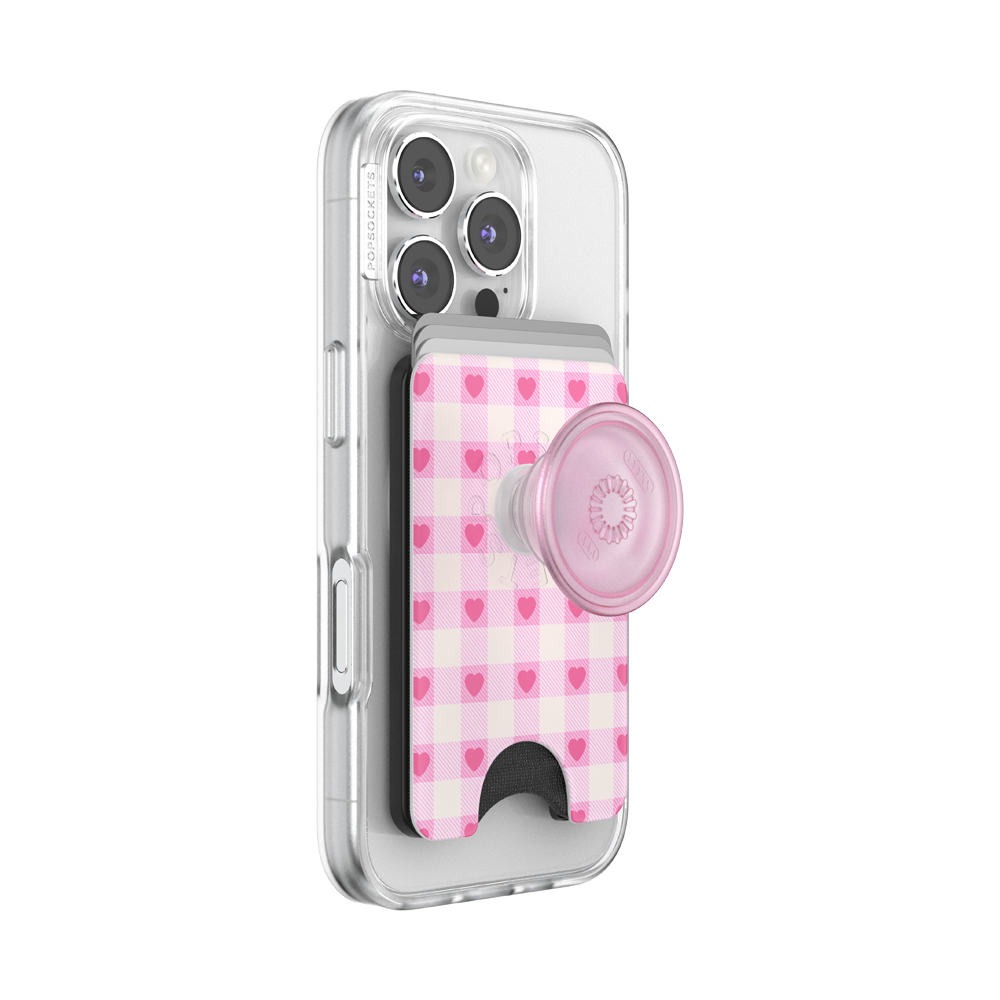 Blush Gingham — MagSafe PopWallet+ - US 16494