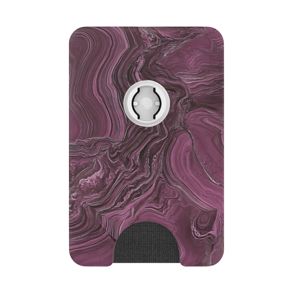 Burgundy Vein — MagSafe PopWallet+ - US 06171
