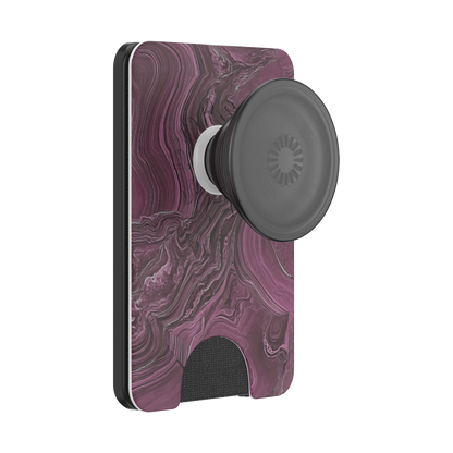 Burgundy Vein — MagSafe PopWallet+ - US 06171