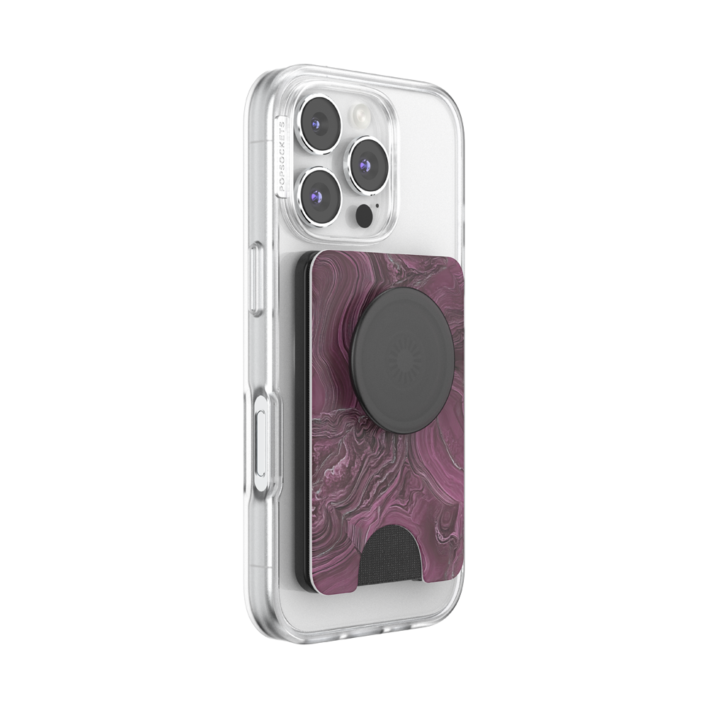 Burgundy Vein — MagSafe PopWallet+ - US 58327