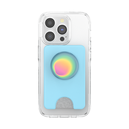 Butterfly Pea Blue Boca Aura — MagSafe PopWallet+ - US 58429