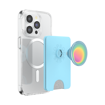 Butterfly Pea Blue Boca Aura — MagSafe PopWallet+ - US 58429
