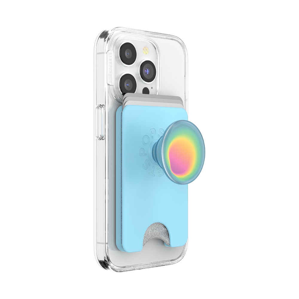 Butterfly Pea Blue Boca Aura — MagSafe PopWallet+ - US 87700