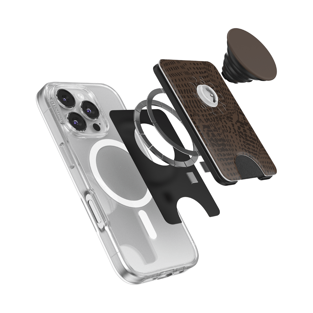 Cocoa Umber Petrified — MagSafe PopWallet+ - US 16265