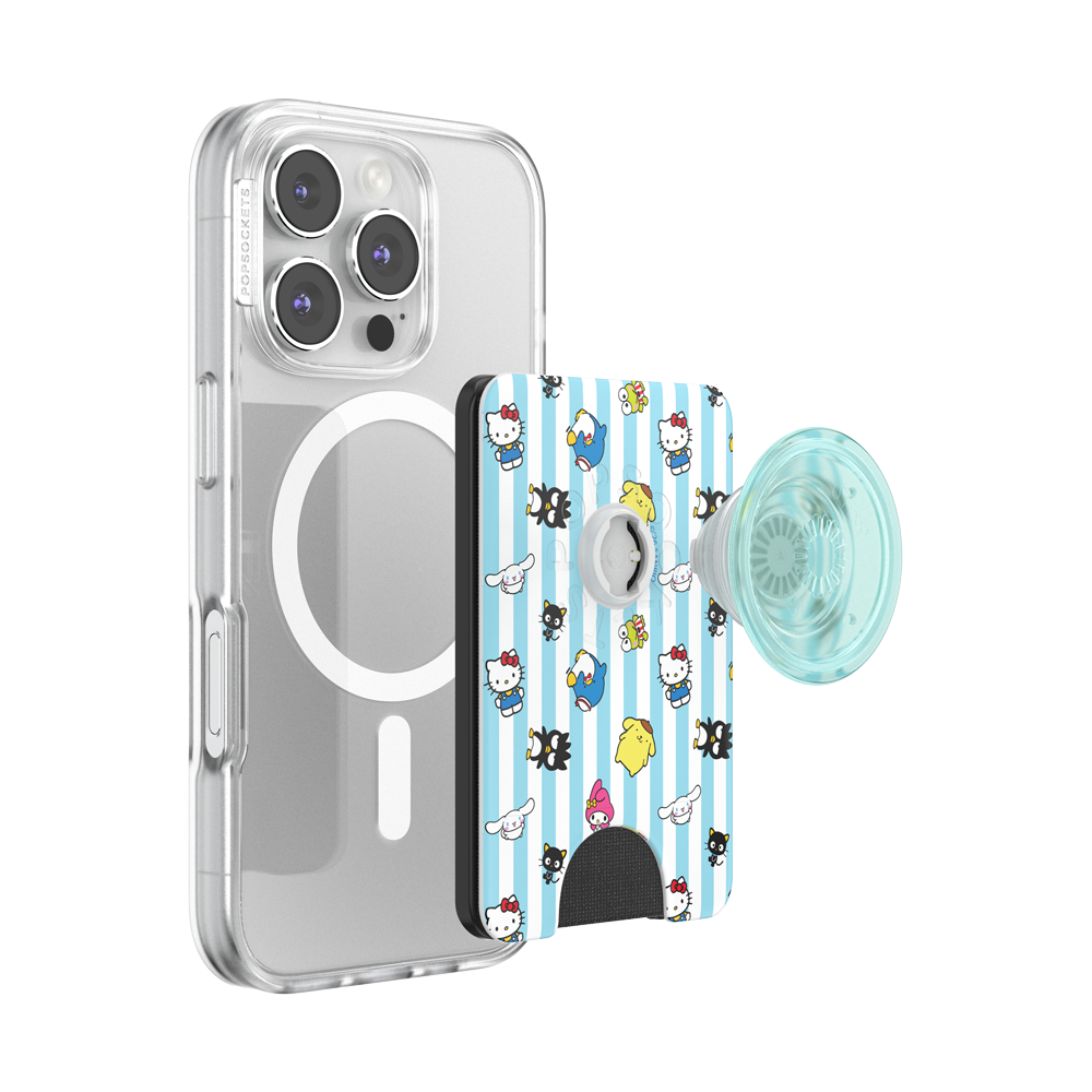 Hello Kitty and Friends Stripe —  MagSafe PopWallet+ - US 51448