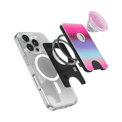Pink Ombre Tide — MagSafe PopWallet+ - US 40201