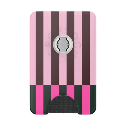 Pop of Pink Stripe — MagSafe PopWallet+ - US 05534
