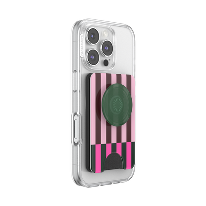 Pop of Pink Stripe — MagSafe PopWallet+ - US 05534