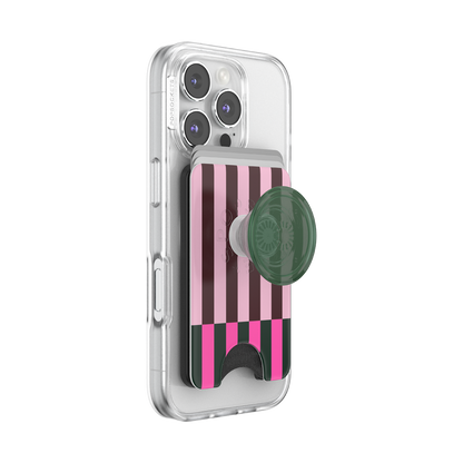 Pop of Pink Stripe — MagSafe PopWallet+ - US 05534