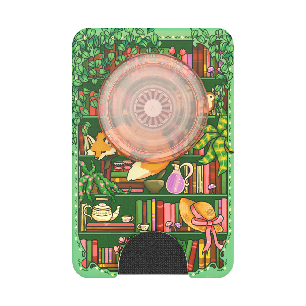 Storied Shelves Green — MagSafe PopWallet+ - US 62715