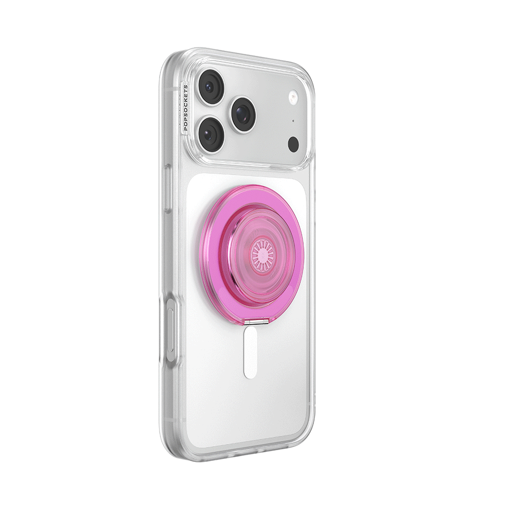 Translucent Baby Pink — MagSafe Kick-Out Grip & Stand - US 97687