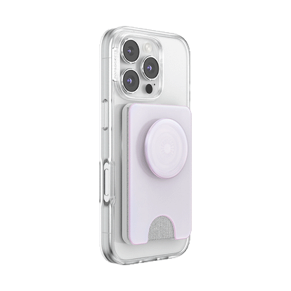 Opalescent White — MagSafe Kick-Out PopWallet+ & Stand - US 07105