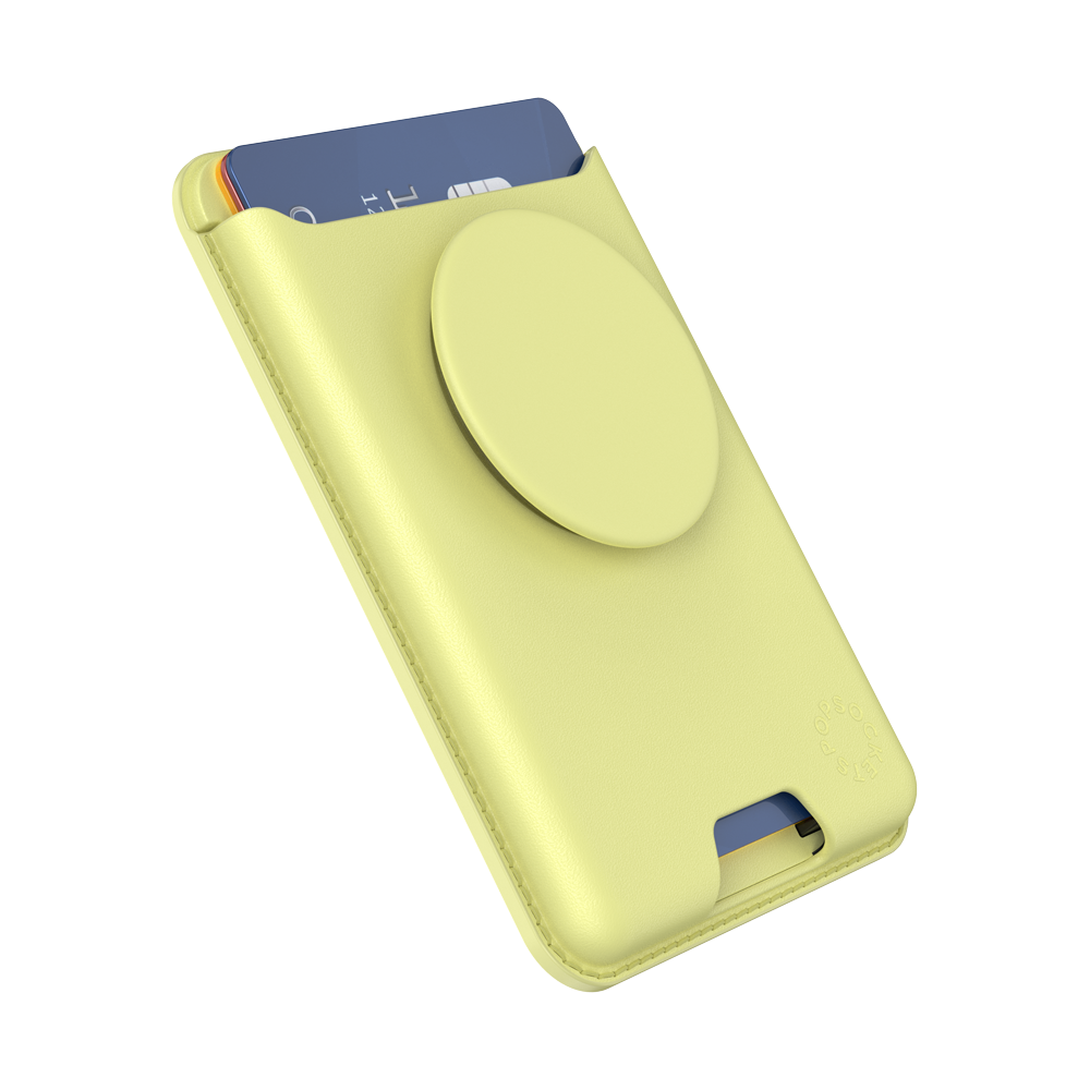 Butter Yellow — Softgoods MagSafe PopWallet+ - US 23293