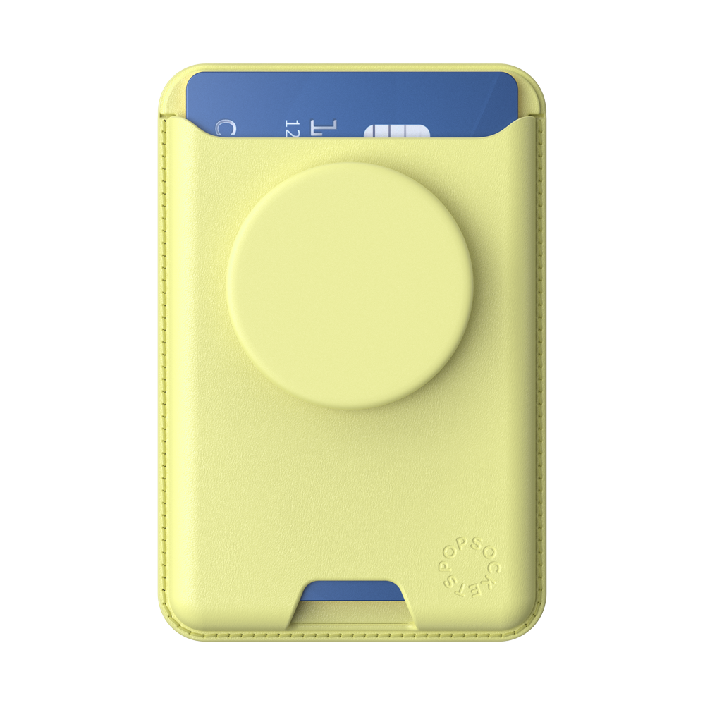 Butter Yellow — Softgoods MagSafe PopWallet+ - US 90697