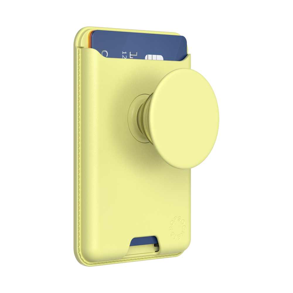 Butter Yellow — Softgoods MagSafe PopWallet+ - US 90697