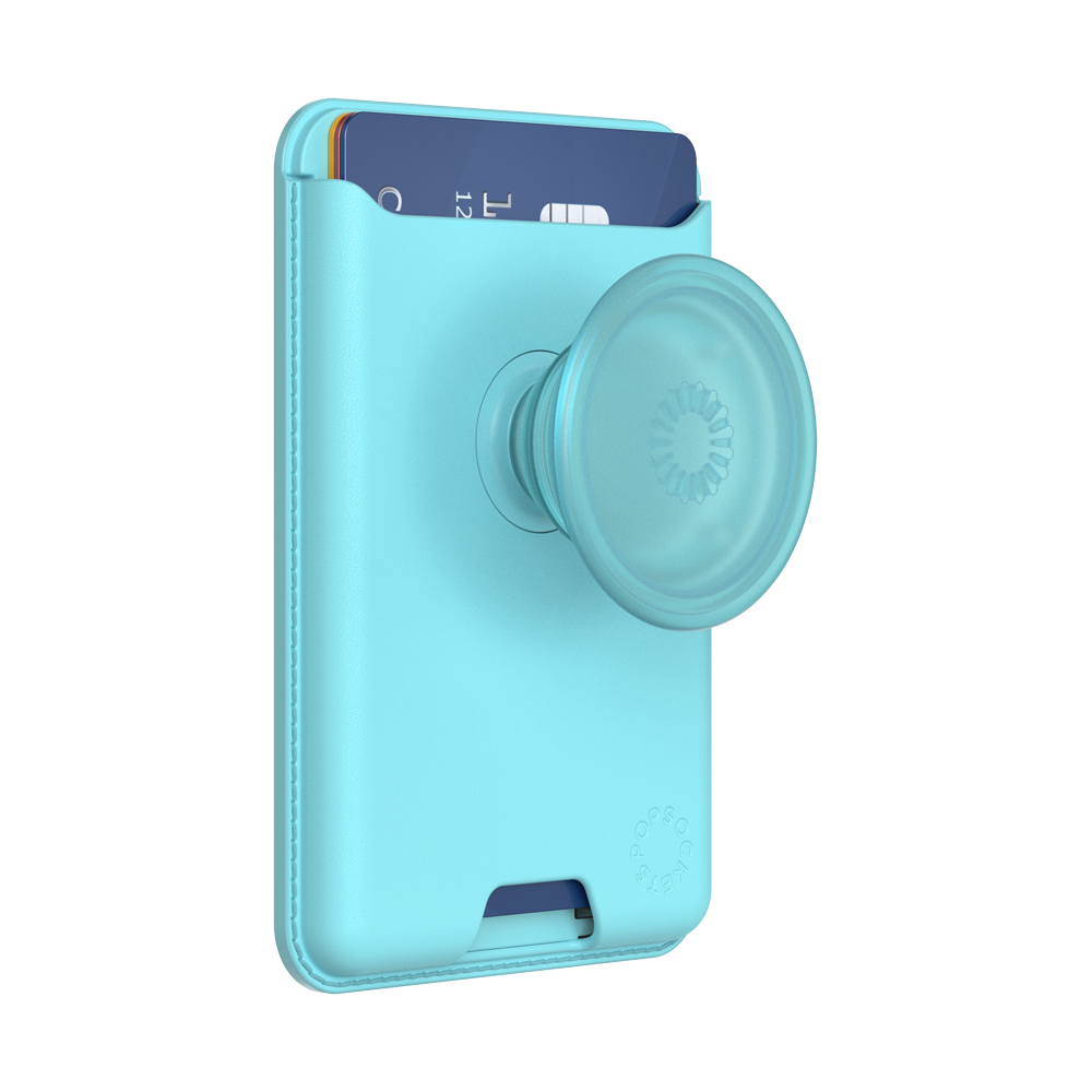 Butterfly Pea Blue — Softgoods MagSafe PopWallet+ - US 01558
