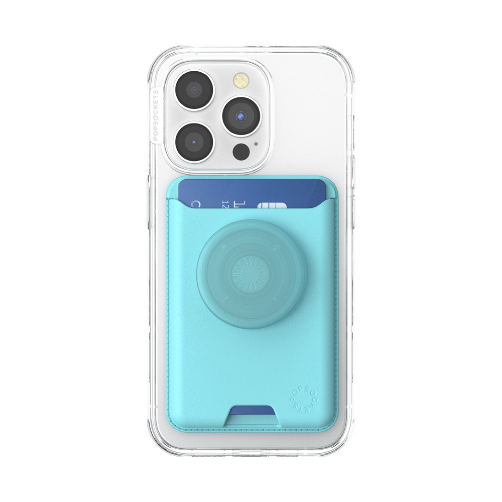 Butterfly Pea Blue — Softgoods MagSafe PopWallet+ - US 34033