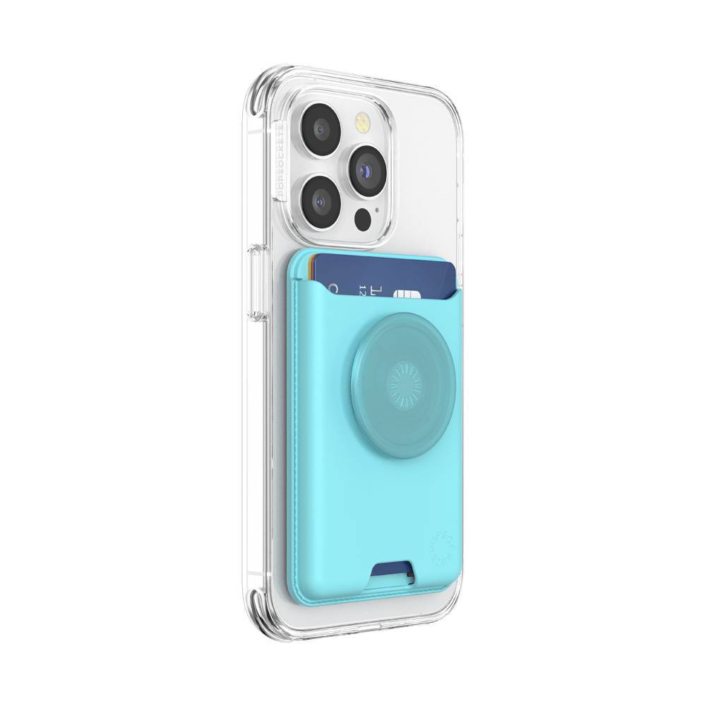 Butterfly Pea Blue — Softgoods MagSafe PopWallet+ - US 40092