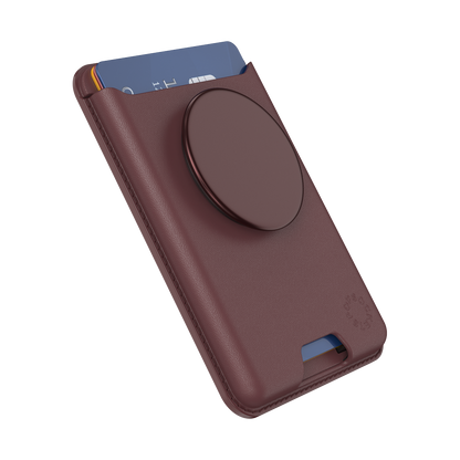 Aluminum Oxblood — Softgoods MagSafe PopWallet+ - US 64350