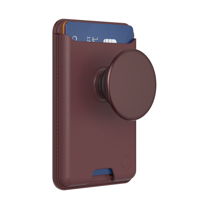 Aluminum Oxblood — Softgoods MagSafe PopWallet+ - US 64350